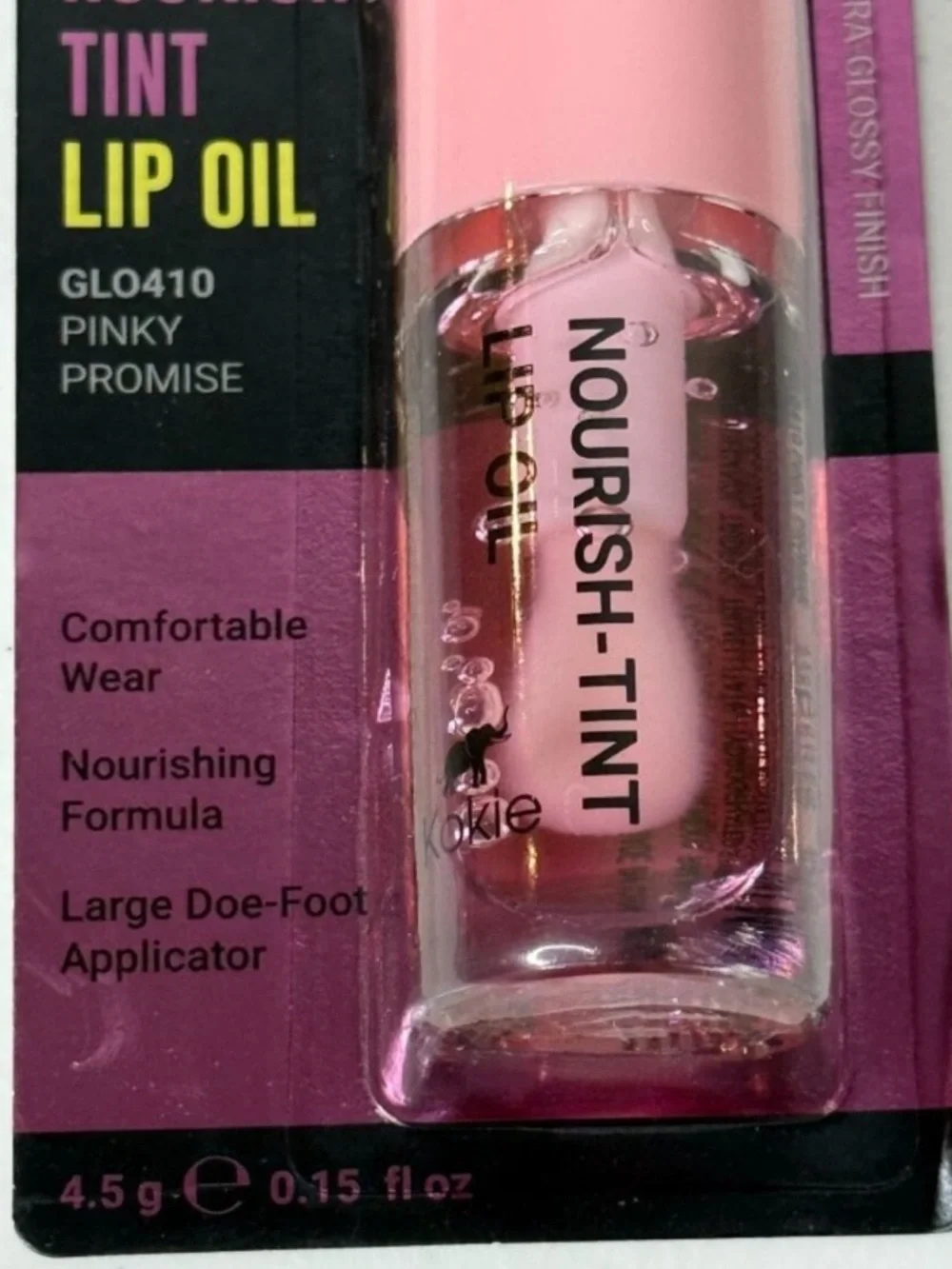 Kokie Nourish Tint Lip Oil - Pinky Promise GLO410